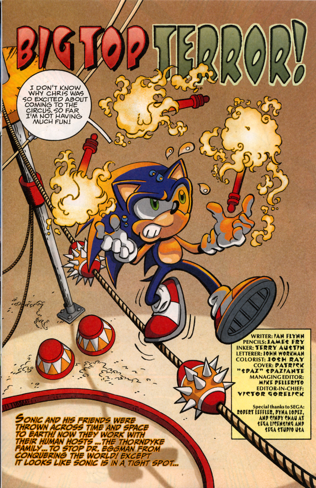 Sonic X - April 2008 Page 1